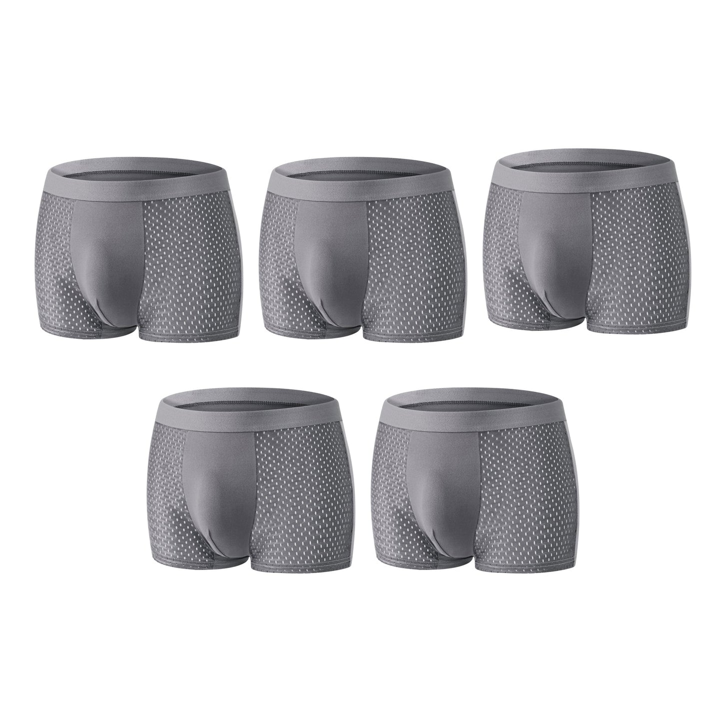 【Buy 3 Get 2 Free】-2026 HOT SALE🔥 Premium Leakproof lceSilk Mesh Men's Boxer