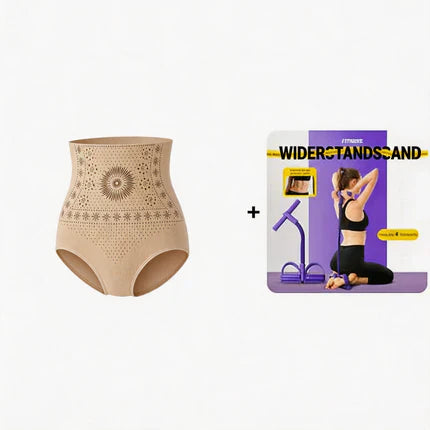 4-in-1 Shaping and Fat-Burning Microfiber Shorts