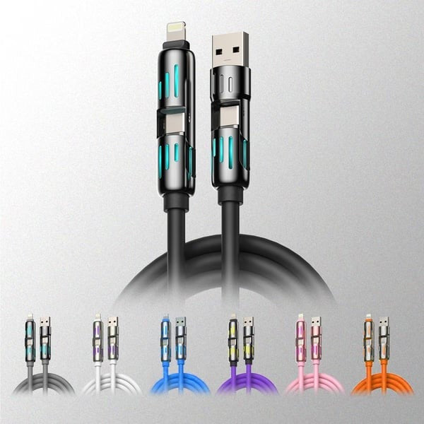 🔥Last Day 50% OFF🔥 -📲4-in-1 USB Charging Cable mFish fast charging MAX 240W⚡