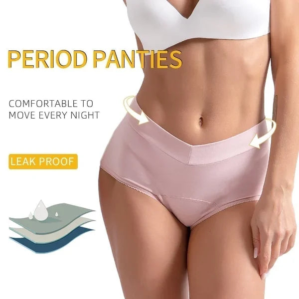 ⏳Time-Limited Special⏰High-Waisted Leak-Proof Underwear – Reliable Leak Protection, Comfortable High Waist✅