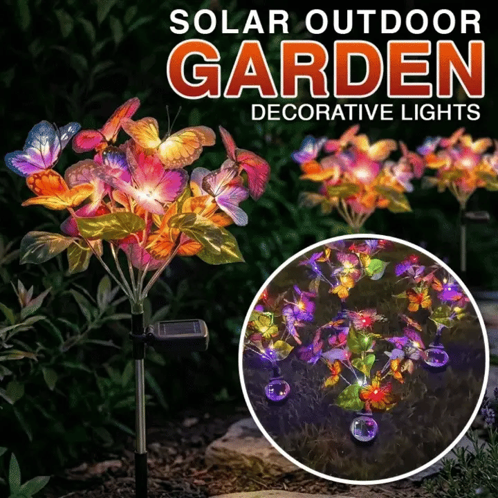 Hosday Solar Butterfly GardenDecorative Lights