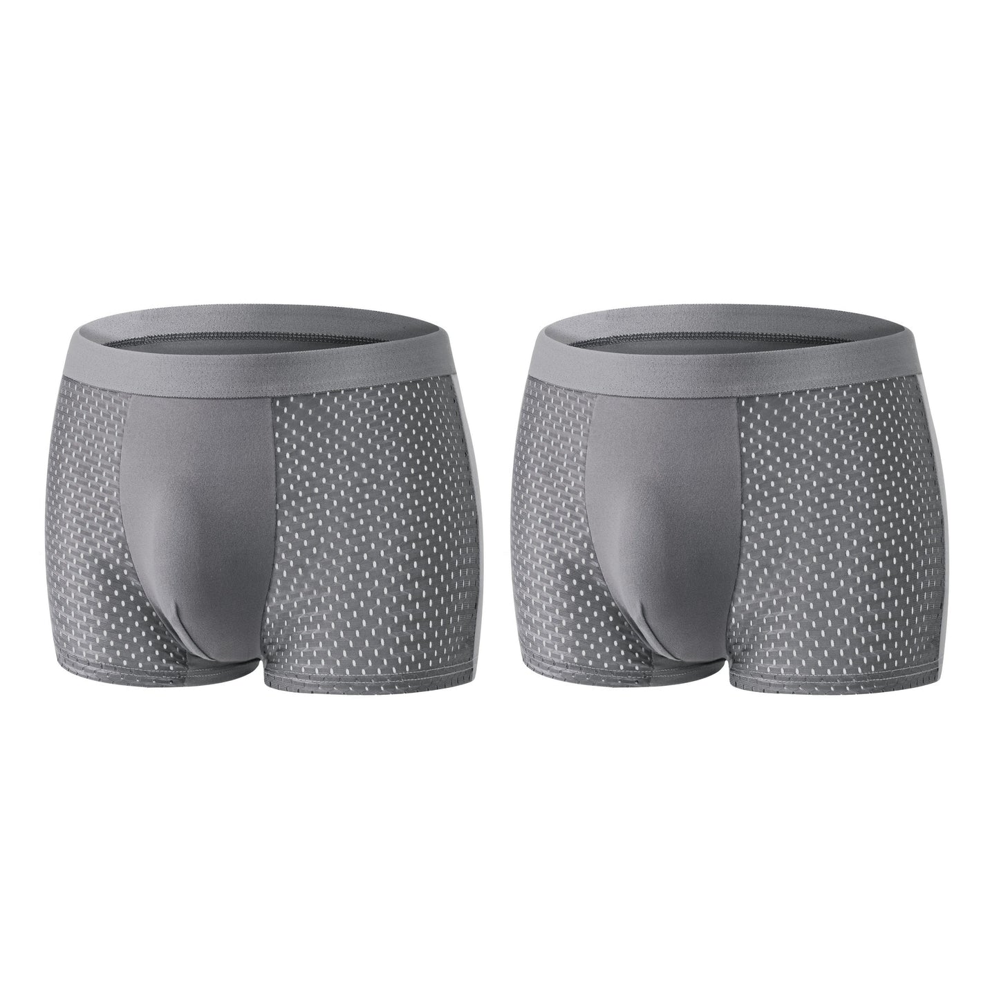 【Buy 3 Get 2 Free】-2026 HOT SALE🔥 Premium Leakproof lceSilk Mesh Men's Boxer