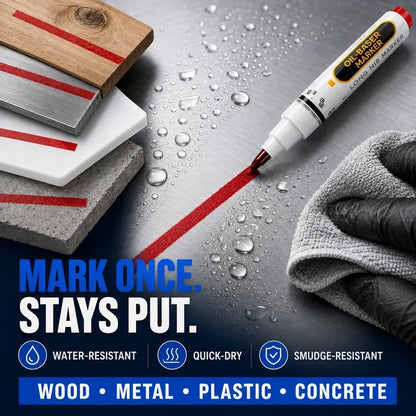 Precision Tip Quick-Dry Oil-Based Marker Pen