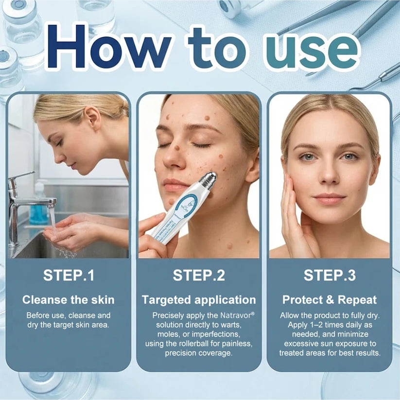 7-Day Skin Tag & Spot Eraser Painless & Scar-Free Advanced Skin Renewal Roller Pen