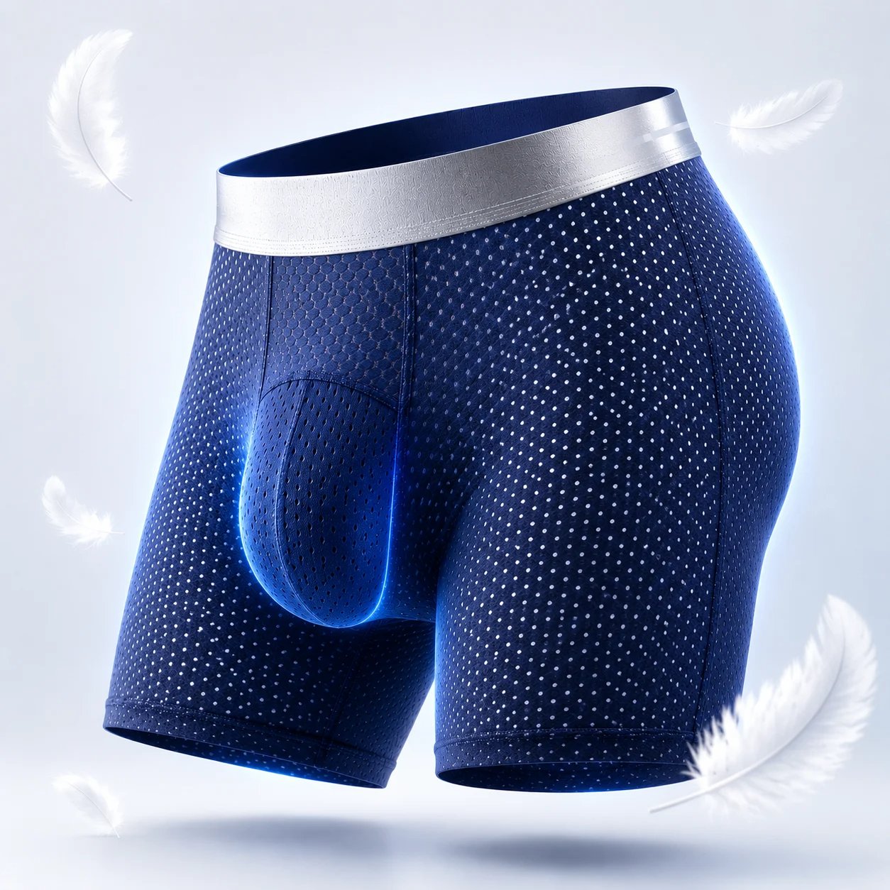【Buy 3 Get 2 Free】-2026 HOT SALE🔥 Premium Leakproof lceSilk Mesh Men's Boxer