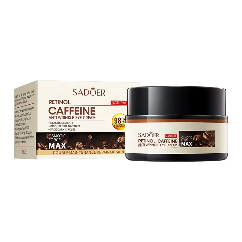 💥7425+ people feel effective🔥2024 NEW Retinol Caffeine Anti-Wrinkle Stay-Up Late Eye Cream