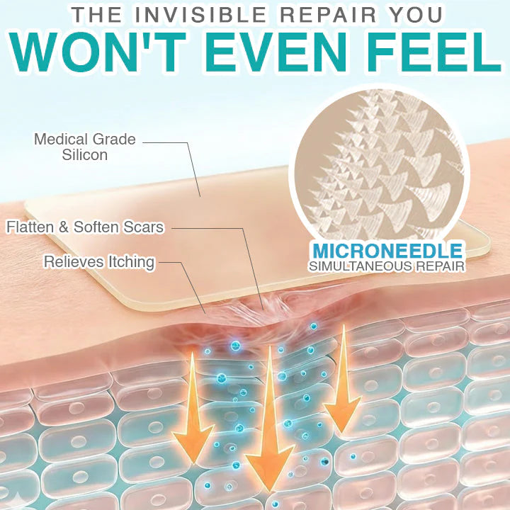 CareBreeze 3-in-1ScarRemoval Microneedle Care Patch