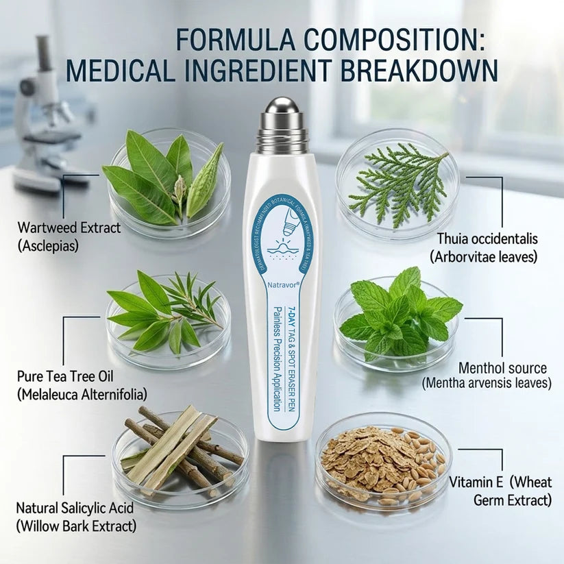 7-Day Skin Tag & Spot Eraser Painless & Scar-Free Advanced Skin Renewal Roller Pen