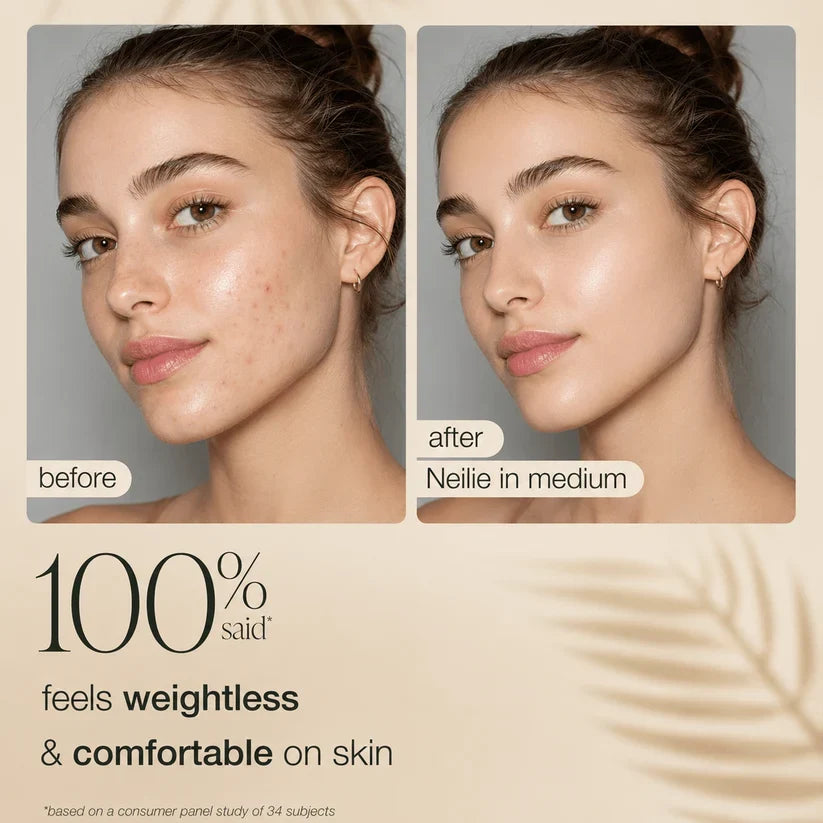 VUTTUV Summer Skin Essentials Set — CC Serum  Solid SPF 30 Sunscreen Brush