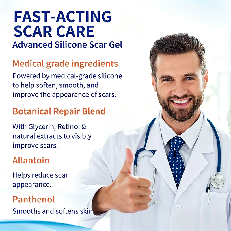 Advanced Silicone Scar & Wrinkle Smoothing Gel 🧴