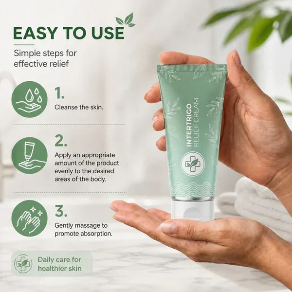 💚 LAST DAY BUY 1 GET 1 FREE✨Intertrigo Relief Cream treats 99% of skin fold rashes from the first application Intertrigo Cream🛒