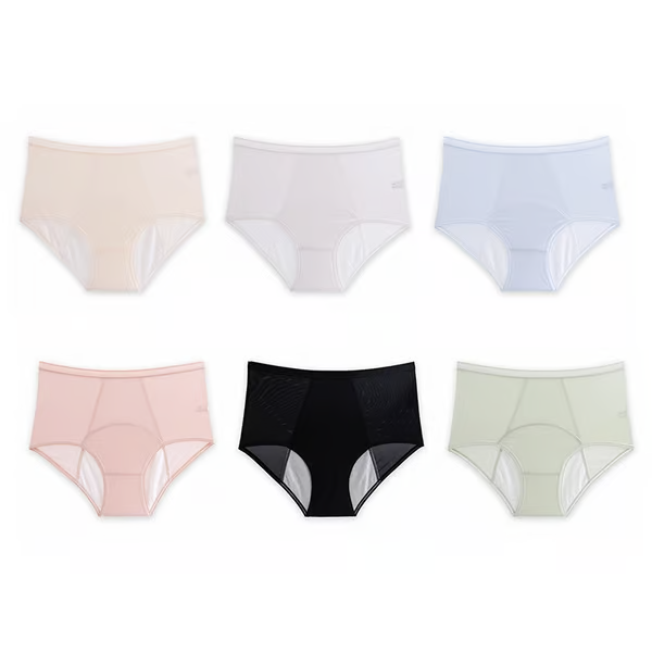High Waist Leak Proof Panties Plus Size L-6XL