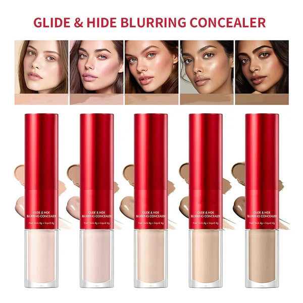 🖤Black Friday Offers⚡Dual-Ended Long-Lasting Lightweight Concealer